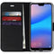 Accezz Hoesje Geschikt voor Huawei P20 Lite Hoesje Met Pasjeshouder - Accezz Wallet Softcase Bookcase - Zwart