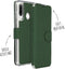 Accezz Hoesje Geschikt voor Huawei P30 Lite Hoesje Met Pasjeshouder - Accezz Xtreme Wallet Bookcase - Donkergroen