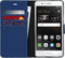 Accezz Hoesje Geschikt voor Huawei P9 Lite Hoesje Met Pasjeshouder - Accezz Wallet Softcase Bookcase - Blauw