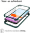 Accezz Hoesje Geschikt voor iPhone 11 Hoesje - Accezz 360° Full Protective Cover - Donkergroen