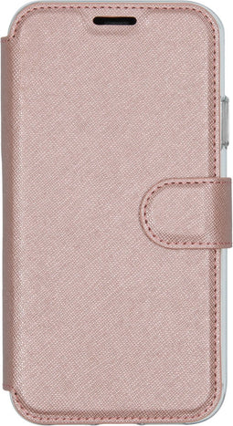 Accezz Hoesje Geschikt voor iPhone 11 Hoesje Met Pasjeshouder - Accezz Xtreme Wallet Bookcase - Roze