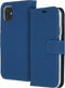 Accezz Hoesje Geschikt voor iPhone 11 Hoesje Met Pasjeshouder - Accezz Wallet Softcase Bookcase - Blauw