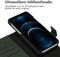 Accezz Hoesje Geschikt voor iPhone 12 / 12 Pro Hoesje Met Pasjeshouder - Accezz Premium Leather 2 in 1 Wallet Bookcase - Groen