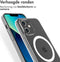 Accezz Hoesje Geschikt voor iPhone 12 Mini Hoesje - Accezz Clear Backcover Geschikt voor MagSafe - Transparant