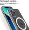 Accezz Hoesje Geschikt voor iPhone 12 Pro / 12 Hoesje - Accezz Clear Backcover Geschikt voor MagSafe - Transparant