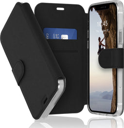 Accezz Hoesje Geschikt voor iPhone 12 Pro / 12 Hoesje Met Pasjeshouder - Accezz Xtreme Wallet Bookcase - Zwart