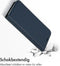 Accezz Hoesje Geschikt voor iPhone 12 Pro / 12 Hoesje Met Pasjeshouder - Accezz Premium Leather Slim Bookcase - Donkerblauw