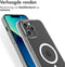 Accezz Hoesje Geschikt voor iPhone 12 Pro Max Hoesje - Accezz Clear Backcover Geschikt voor MagSafe - Transparant