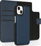 Accezz Hoesje Geschikt voor iPhone 13 Hoesje Met Pasjeshouder - Accezz Premium Leather 2 in 1 Wallet Bookcase - Donkerblauw