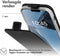 Accezz Hoesje Geschikt voor iPhone 13 Hoesje Met Pasjeshouder - Accezz Flipcase - Zwart
