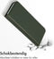 Accezz Hoesje Geschikt voor iPhone 13 Hoesje Met Pasjeshouder - Accezz Premium Leather Slim Bookcase - Groen