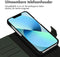 Accezz Hoesje Geschikt voor iPhone 13 Hoesje Met Pasjeshouder - Accezz Premium Leather 2 in 1 Wallet Bookcase - Groen