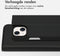 Accezz Hoesje Geschikt voor iPhone 13 Hoesje Met Pasjeshouder - Accezz Premium Leather Slim Bookcase - Zwart