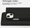 Accezz Hoesje Geschikt voor iPhone 13 Mini Hoesje Met Pasjeshouder - Accezz Premium Leather Slim Bookcase - Zwart