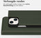 Accezz Hoesje Geschikt voor iPhone 13 Mini Hoesje Met Pasjeshouder - Accezz Premium Leather Slim Bookcase - Groen