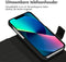 Accezz Hoesje Geschikt voor iPhone 13 Mini Hoesje Met Pasjeshouder - Accezz Premium Leather 2 in 1 Wallet Bookcase - Zwart