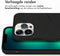 Accezz Hoesje Geschikt voor iPhone 13 Pro Hoesje Met Pasjeshouder - Accezz Premium Leather Card Slot Backcover - Zwart