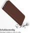 Accezz Hoesje Geschikt voor iPhone 13 Pro Hoesje Met Pasjeshouder - Accezz Premium Leather Slim Bookcase - Bruin