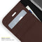 Accezz Hoesje Geschikt voor iPhone 13 Pro Hoesje Met Pasjeshouder - Accezz Wallet Softcase Bookcase - Bruin