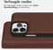 Accezz Hoesje Geschikt voor iPhone 13 Pro Max Hoesje Met Pasjeshouder - Accezz Premium Leather 2 in 1 Wallet Bookcase - Bruin