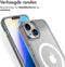 Accezz Hoesje Geschikt voor iPhone 14 Hoesje - Accezz Clear Backcover Geschikt voor MagSafe - Transparant