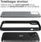 Accezz Hoesje Geschikt voor iPhone 14 Hoesje - Accezz Rugged Frosted Backcover - Zwart