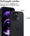 Accezz Hoesje Geschikt voor iPhone 14 Hoesje - Accezz Rugged Frosted Backcover - Zwart