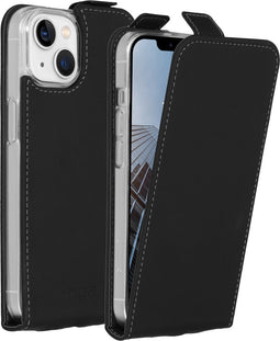 Accezz Hoesje Geschikt voor iPhone 14 Hoesje Met Pasjeshouder - Accezz Flipcase - Zwart