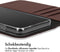 Accezz Hoesje Geschikt voor iPhone 14 Hoesje Met Pasjeshouder - Accezz Wallet Softcase Bookcase - Bruin