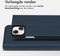 Accezz Hoesje Geschikt voor iPhone 14 Plus Hoesje Met Pasjeshouder - Accezz Premium Leather Slim Bookcase - Donkerblauw
