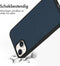 Accezz Hoesje Geschikt voor iPhone 14 Plus Hoesje Met Pasjeshouder - Accezz Premium Leather Card Slot Backcover - Donkerblauw