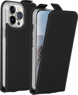 Accezz Hoesje Geschikt voor iPhone 14 Pro Hoesje Met Pasjeshouder - Accezz Flipcase - Zwart