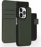Accezz Hoesje Geschikt voor iPhone 14 Pro Hoesje Met Pasjeshouder - Accezz Premium Leather 2 in 1 Wallet Bookcase - Groen