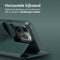 Accezz Hoesje Geschikt voor iPhone 14 Pro Hoesje Met Pasjeshouder - Accezz Leather Bookcase 2-in-1 Geschikt voor MagSafe - donkergroen