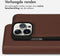 Accezz Hoesje Geschikt voor iPhone 14 Pro Hoesje Met Pasjeshouder - Accezz Premium Leather 2 in 1 Wallet Bookcase - Bruin