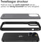 Accezz Hoesje Geschikt voor iPhone 14 Pro Max Hoesje - Accezz Rugged Frosted Backcover - Zwart