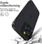 Accezz Hoesje Geschikt voor iPhone 14 Pro Max Hoesje - Accezz Rugged Frosted Backcover - Zwart