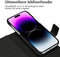 Accezz Hoesje Geschikt voor iPhone 14 Pro Max Hoesje Met Pasjeshouder - Accezz Premium Leather 2 in 1 Wallet Bookcase - Zwart