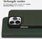 Accezz Hoesje Geschikt voor iPhone 14 Pro Max Hoesje Met Pasjeshouder - Accezz Premium Leather 2 in 1 Wallet Bookcase - Groen