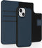 Accezz Hoesje Geschikt voor iPhone 15 Hoesje Met Pasjeshouder - Accezz Premium Leather 2 in 1 Wallet Bookcase - Donkerblauw