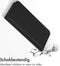 Accezz Hoesje Geschikt voor iPhone 15 Hoesje Met Pasjeshouder - Accezz Premium Leather Slim Bookcase - Zwart