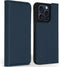 Accezz Hoesje Geschikt voor iPhone 15 Pro Hoesje Met Pasjeshouder - Accezz Premium Leather Slim Bookcase - Blauw
