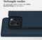 Accezz Hoesje Geschikt voor iPhone 15 Pro Hoesje Met Pasjeshouder - Accezz Premium Leather Slim Bookcase - Blauw