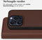 Accezz Hoesje Geschikt voor iPhone 15 Pro Hoesje Met Pasjeshouder - Accezz Premium Leather 2 in 1 Wallet Bookcase - Bruin