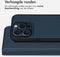Accezz Hoesje Geschikt voor iPhone 15 Pro Hoesje Met Pasjeshouder - Accezz Premium Leather 2 in 1 Wallet Bookcase - Donkerblauw