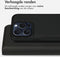 Accezz Hoesje Geschikt voor iPhone 15 Pro Hoesje Met Pasjeshouder - Accezz Premium Leather 2 in 1 Wallet Bookcase - Zwart