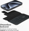 Accezz Hoesje Geschikt voor iPhone 15 Pro Hoesje Met Pasjeshouder - Accezz Leather Bookcase 2-in-1 Geschikt voor MagSafe - zwart