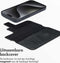 Accezz Hoesje Geschikt voor iPhone 15 Pro Max Hoesje Met Pasjeshouder - Accezz Leather Bookcase 2-in-1 Geschikt voor MagSafe - zwart