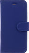Accezz Hoesje Geschikt voor iPhone 6 / 6s / 7 / 8 / SE (2020) / SE (2022) Hoesje Met Pasjeshouder - Accezz Wallet Softcase Bookcase - Donkerblauw