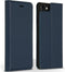 Accezz Hoesje Geschikt voor iPhone SE (2022) / SE (2020) / 8 / 7 / 6s / 6 Hoesje Met Pasjeshouder - Accezz Premium Leather Slim Bookcase - Donkerblauw